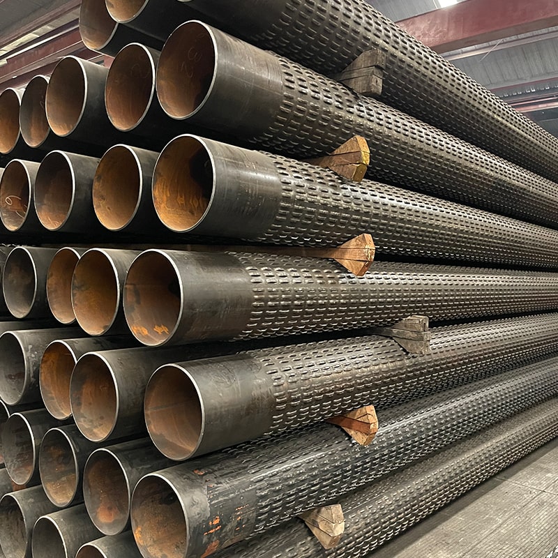 Características y beneficios de las tuberías ranuradas de acero para perforación de pozos